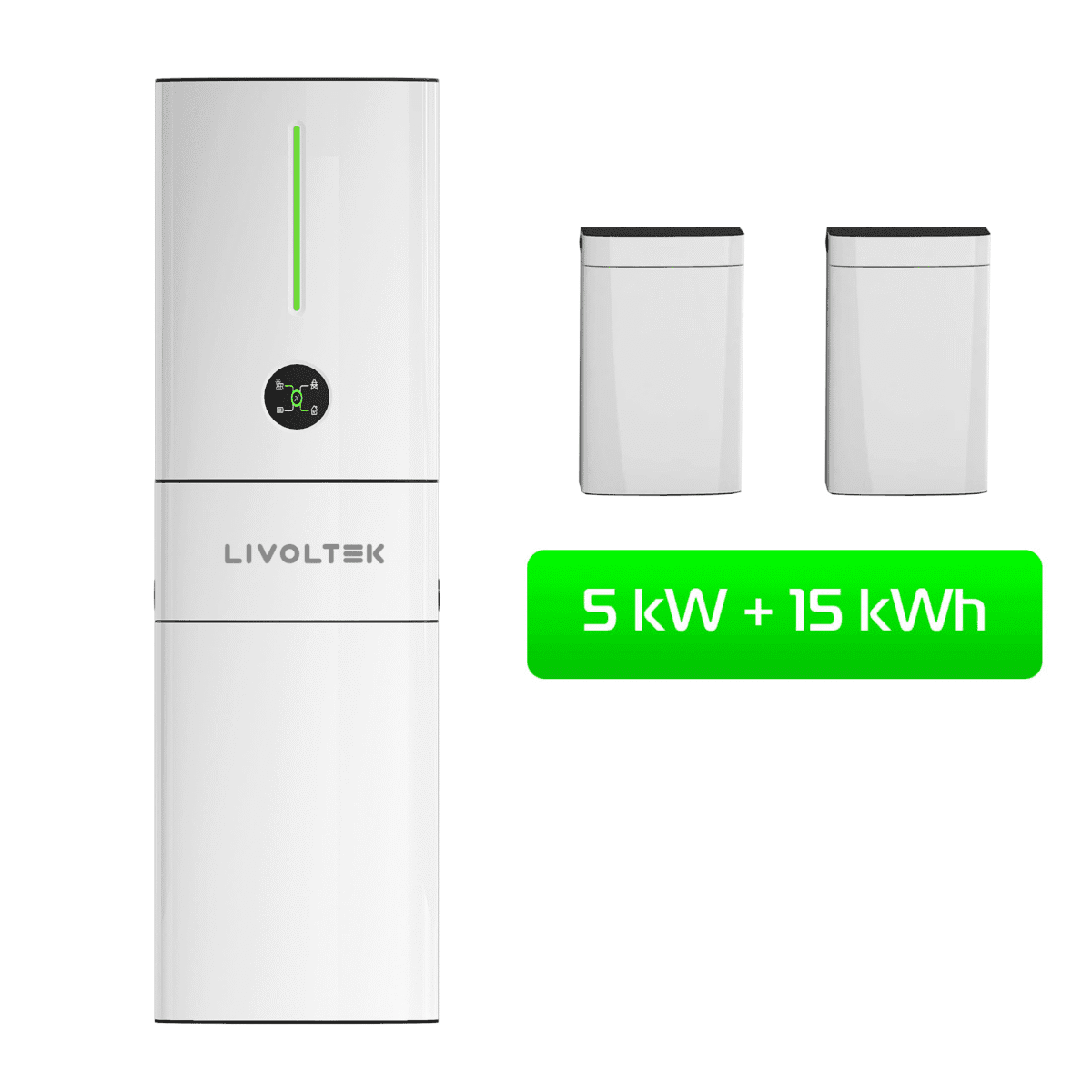 Гібридний інвертор Livoltek All-In-One ESS 5/15 kWh - Зображення 1