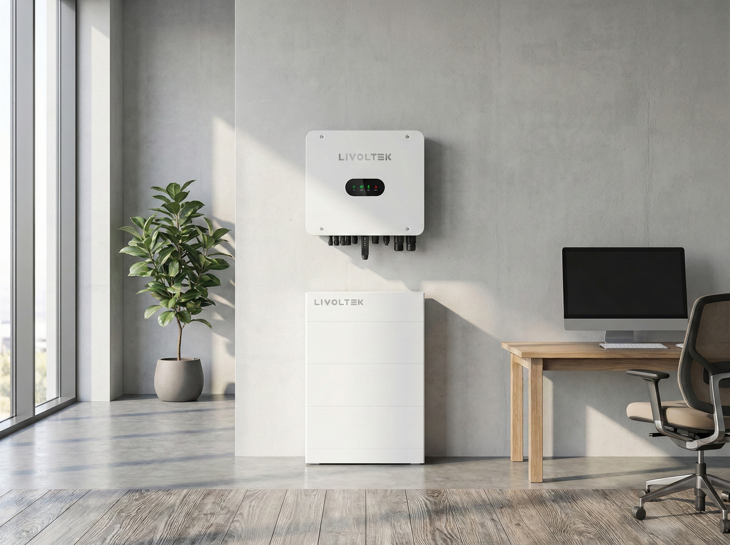 Модульні батареї для офісу та резервного живлення серверів Livoltek BHF-S