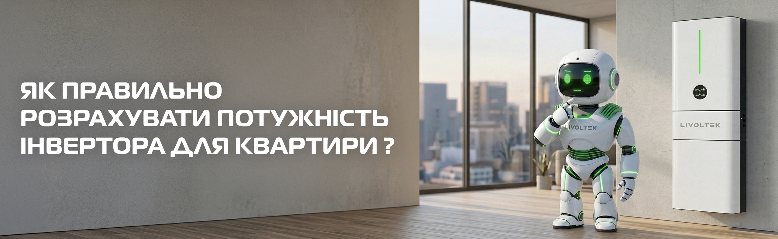 розрахунок потужності інвертора Ліволтек